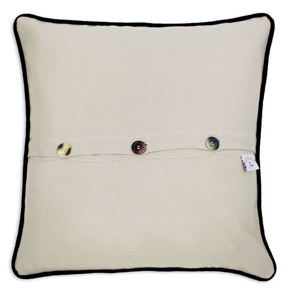 Birmingham Embroidered Pillow by CatStudio