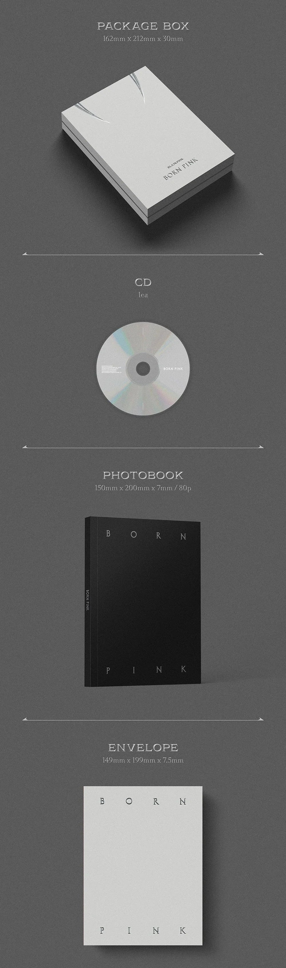 BLACKPINK 2nd Full Album - Born Pink (Box Set Ver)