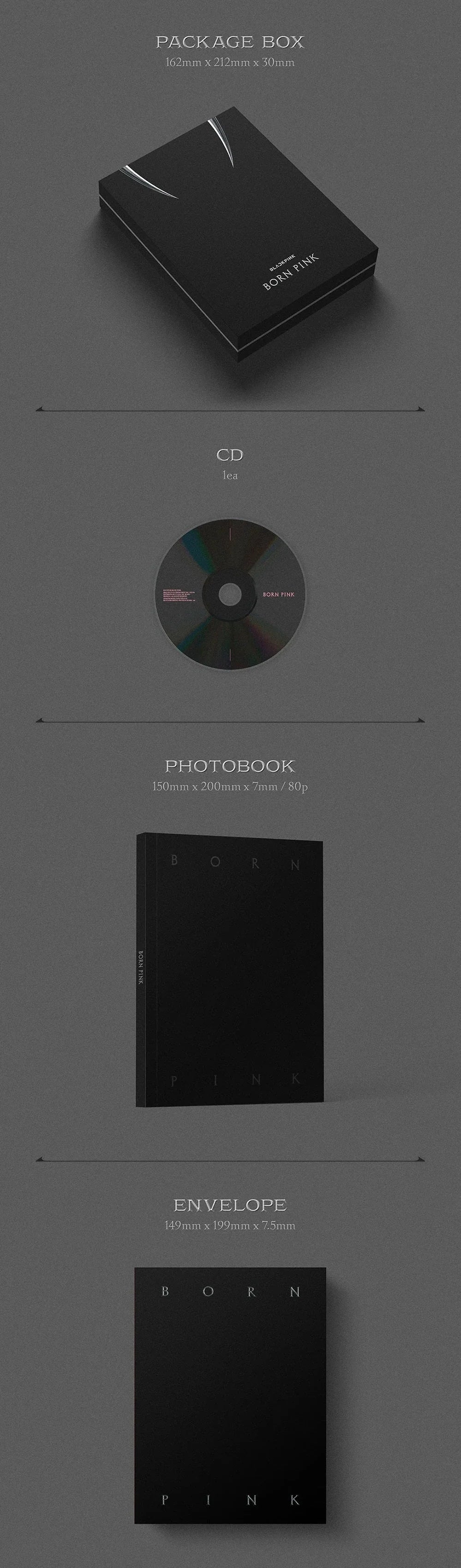 BLACKPINK 2nd Full Album - Born Pink (Box Set Ver)