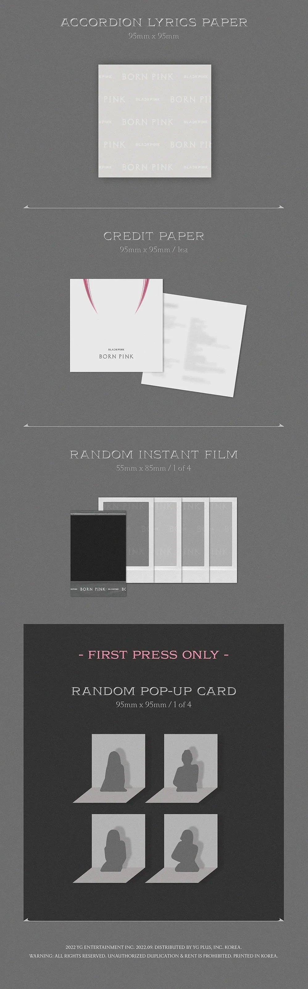 BLACKPINK 2nd Full Album - Born Pink (Box Set Ver)