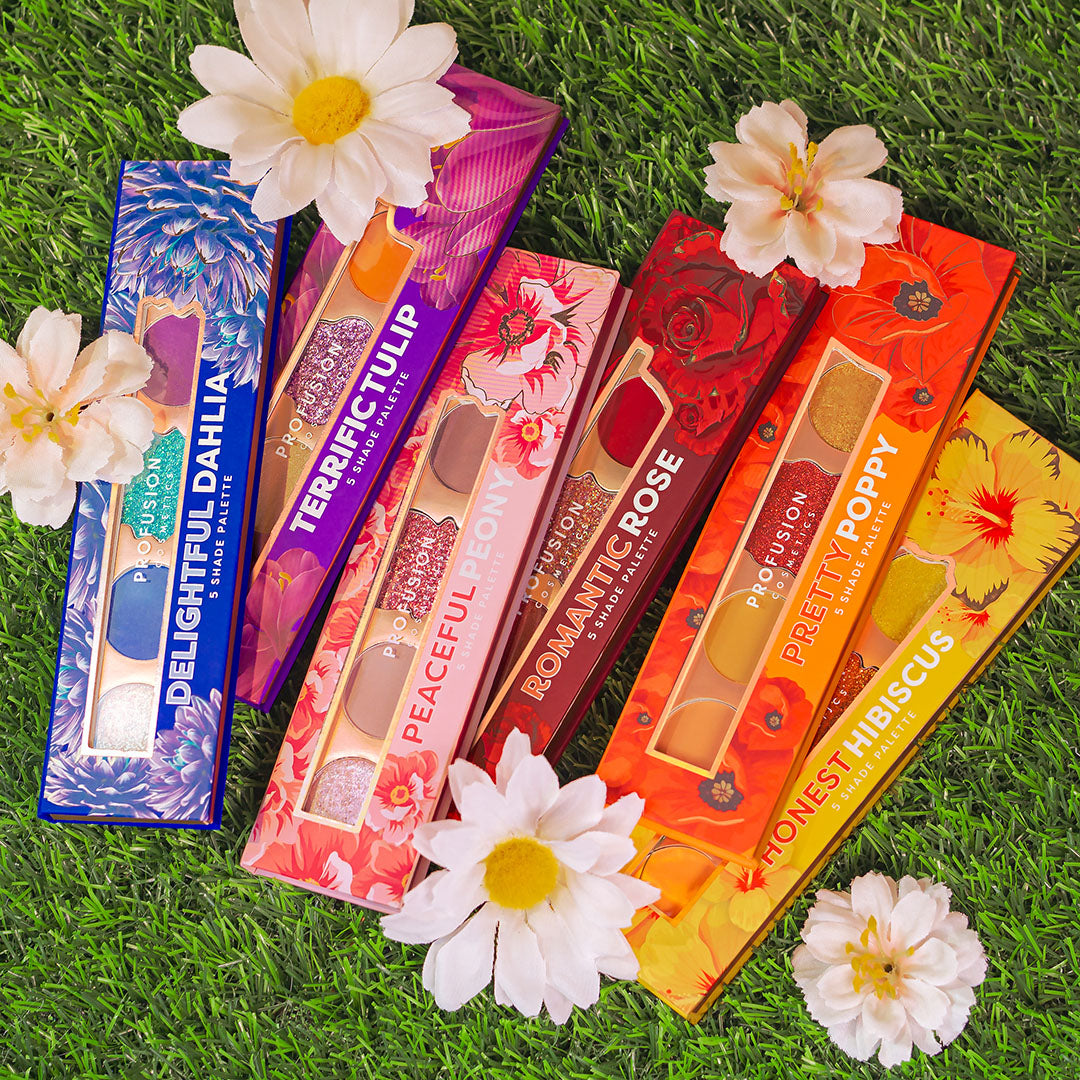 Blooming Hues 5 shade palette - Osadia Concept Store
