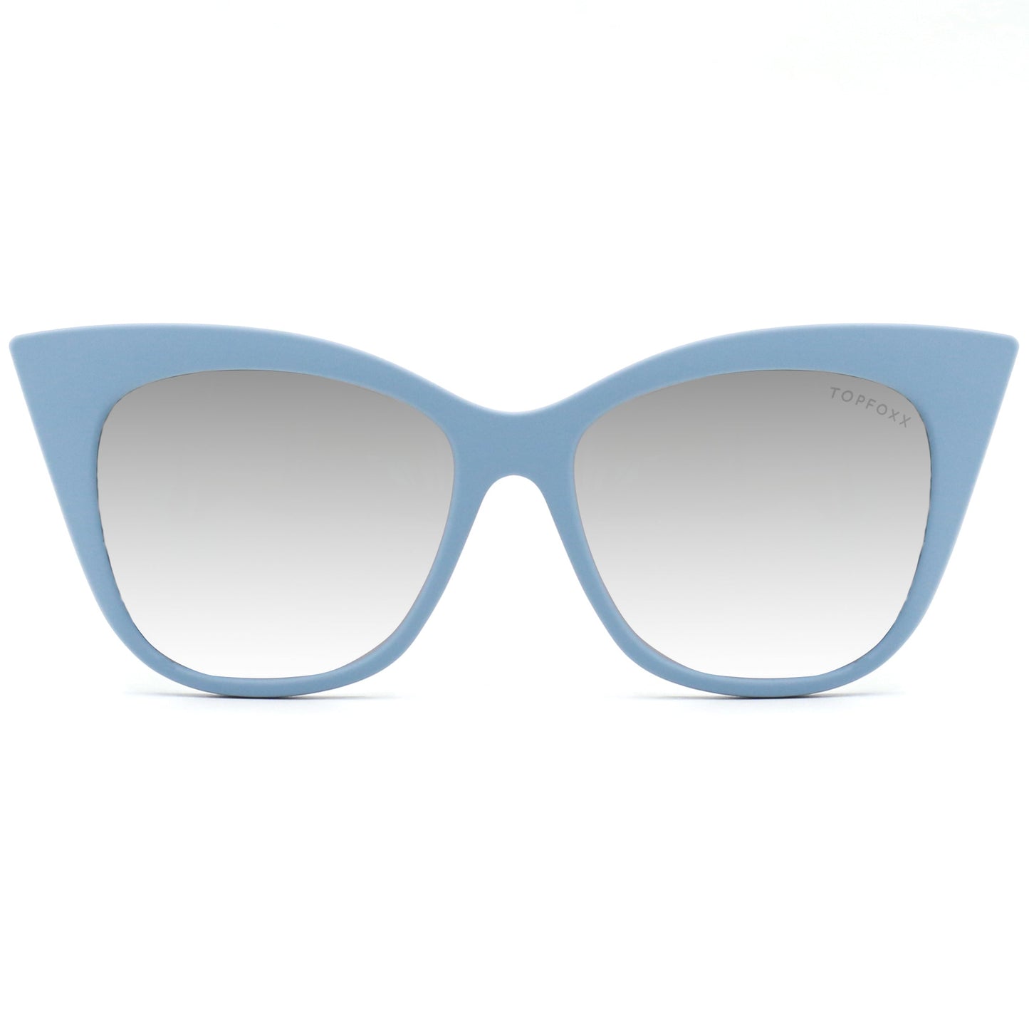 Venice Cateye - Blue - Silver - Prescription