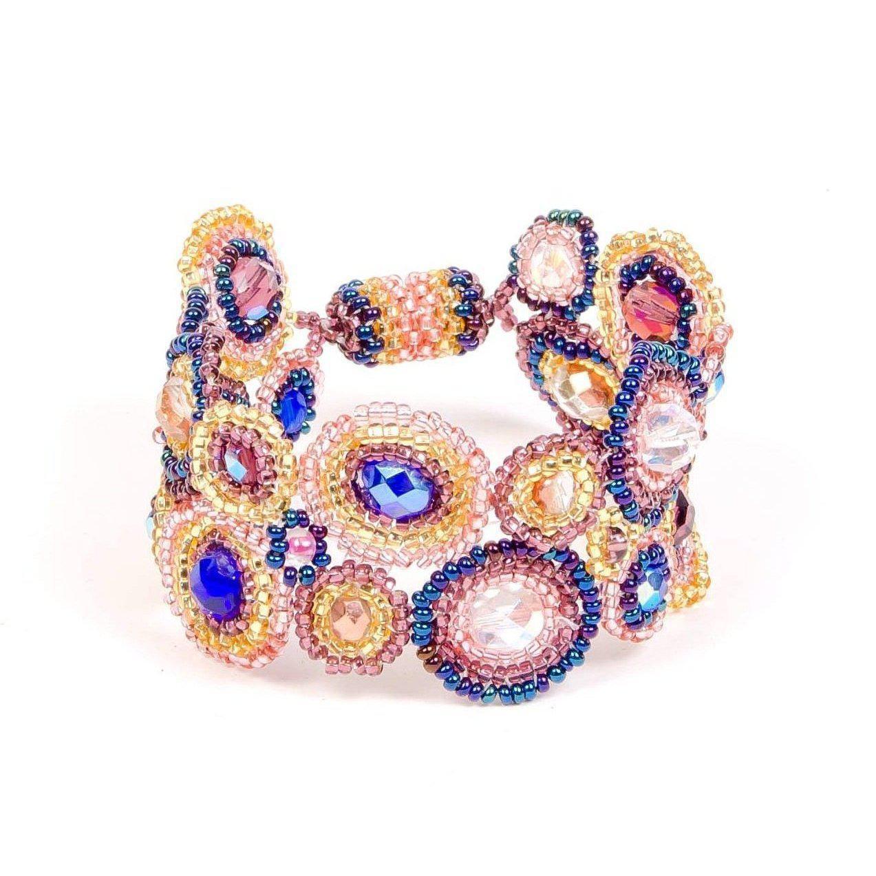 Bola Seed Bead Magnetic Closure Bracelet - Guatemala