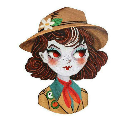 Boo Scout Brooch by Laliblue | PRE-ORDER SHIPS IN 2-3 WEEKS