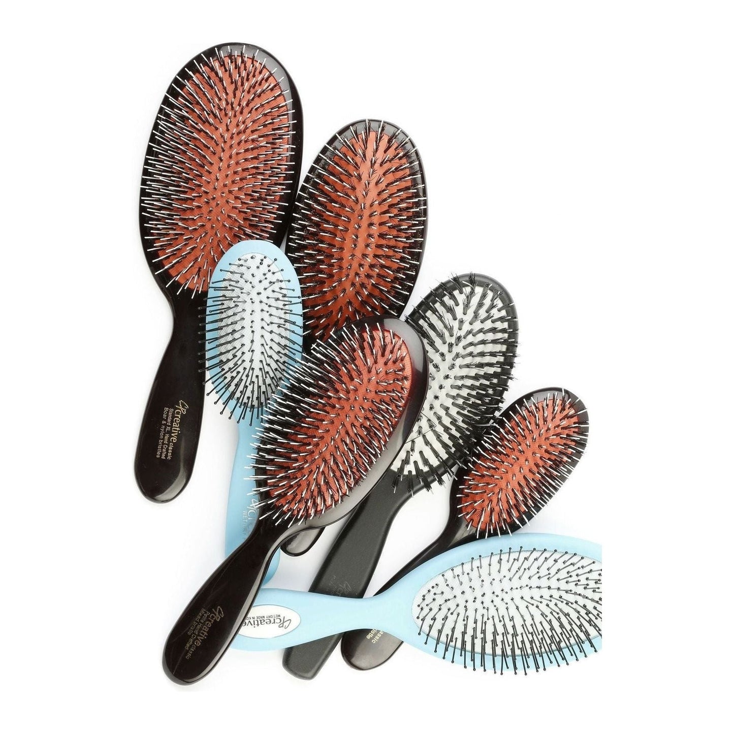 Paddle Hair Brush Set