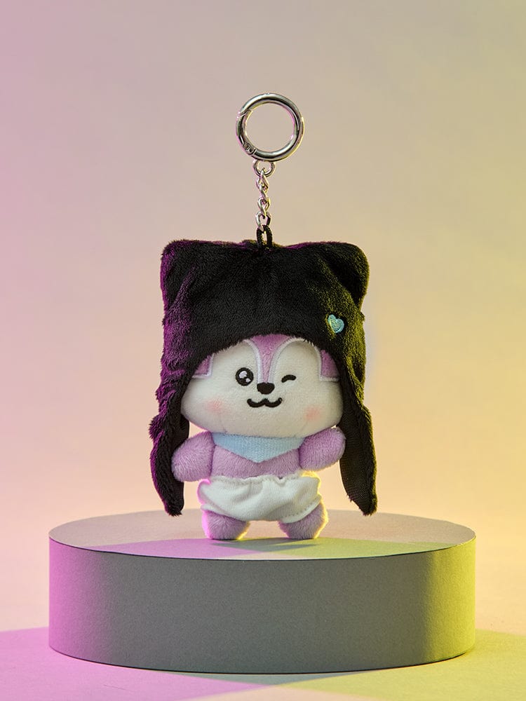 BT21 - Mang Baby Born To Dance Small Doll Keychain Long Black