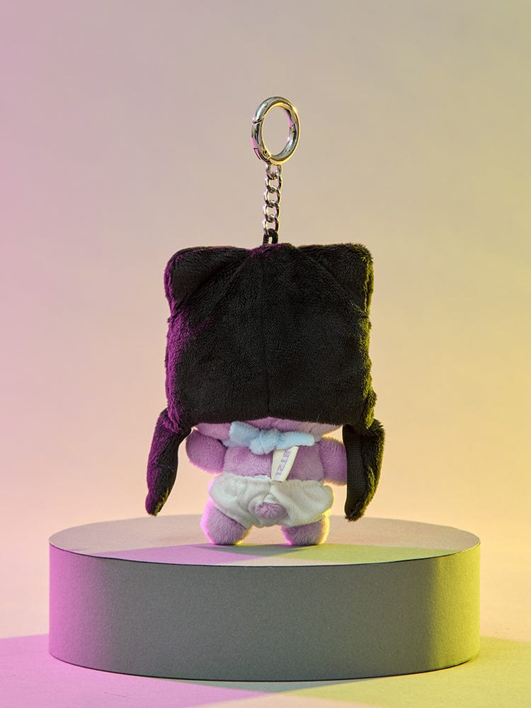 BT21 - Mang Baby Born To Dance Small Doll Keychain Long Black