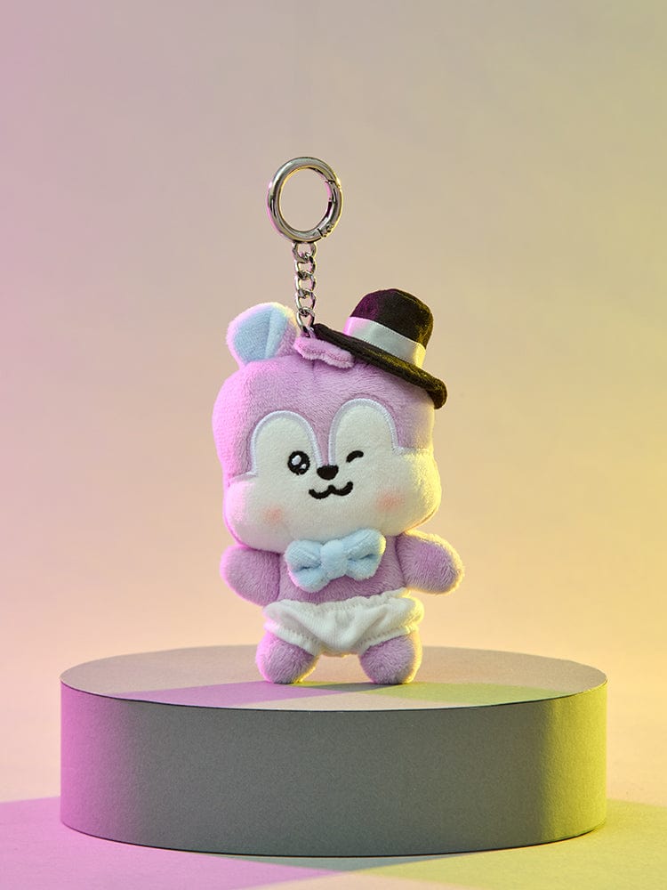 BT21 - Mang Baby Born To Dance Small Doll Keychain Fedora
