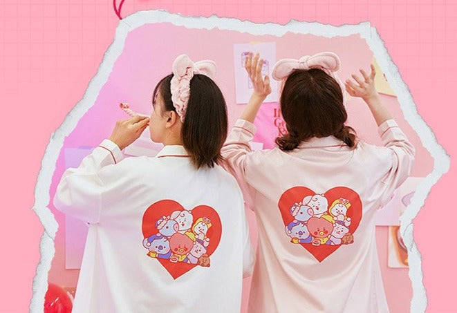 BTS x BT21 Baby Party Night One-Piece Pajama