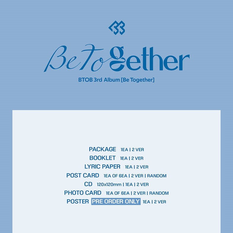 Btob - 3rd Full Album Be Together