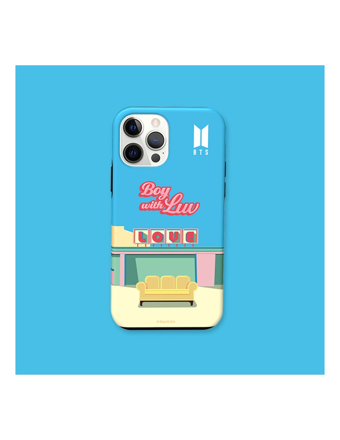 Official BTS Boy With Luv Goods - Iphone Case