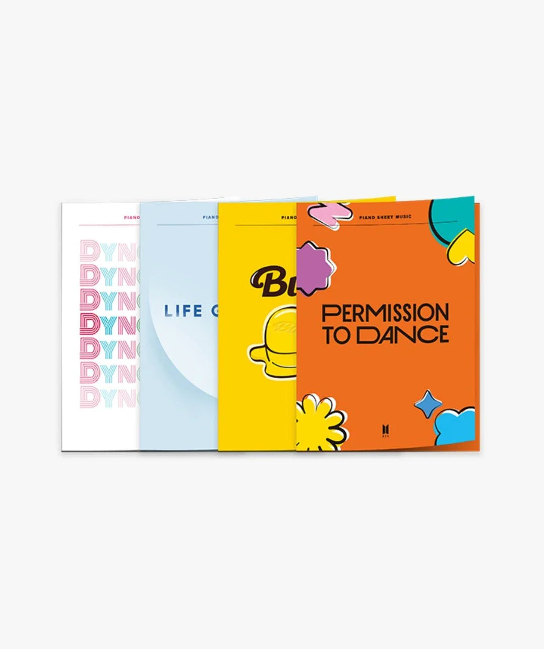 BTS Piano Sheet Music (Dynamite, Permission To Dance, Butter, Life Goes On)