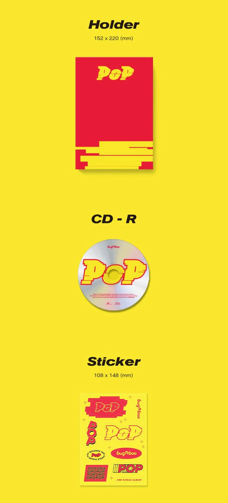 Bugaboo - 2nd Single Album Pop