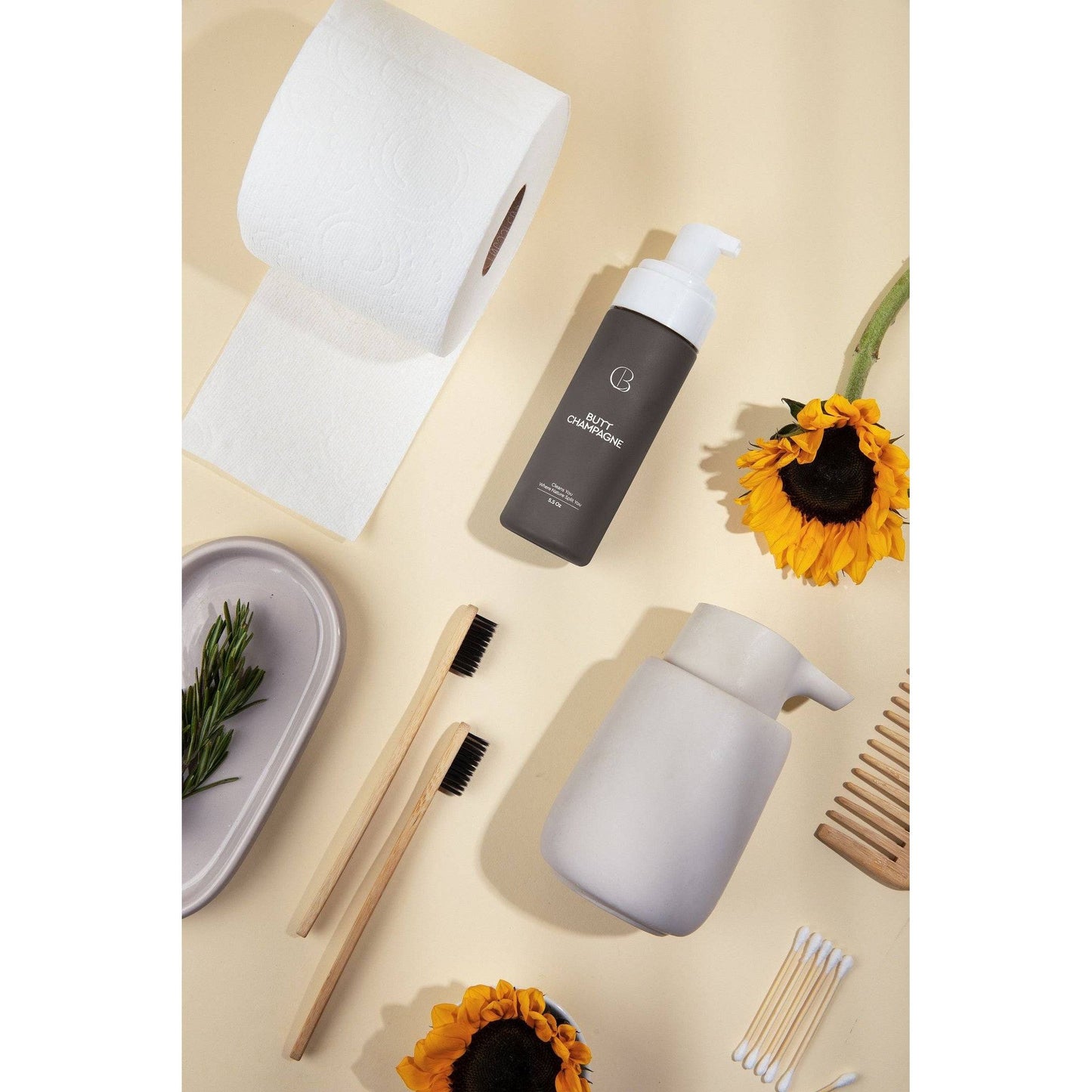 Butt Co. Champagne Toilet Paper Foam 5.5oz