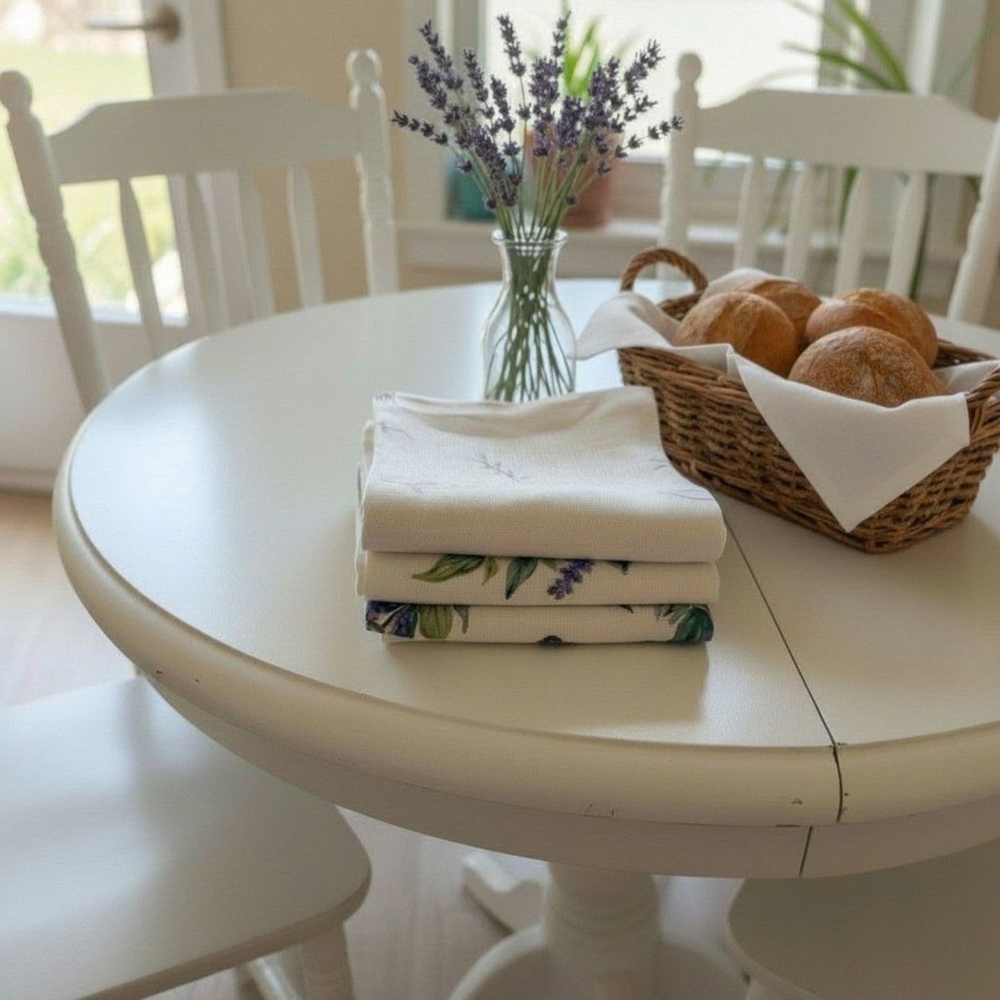 Linen Kitchen Towel Set