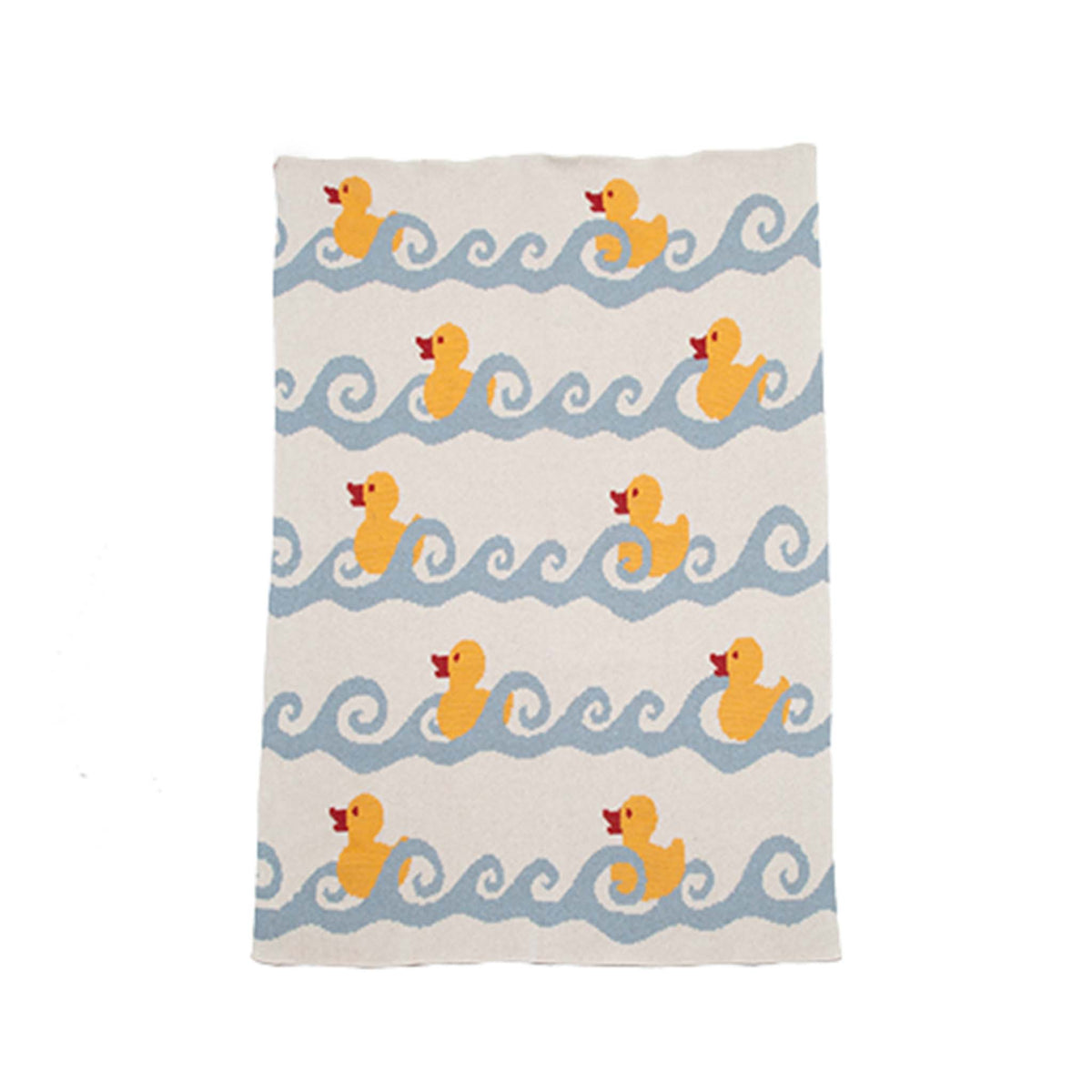 Baby Ducky - Cotton Knit Blanket