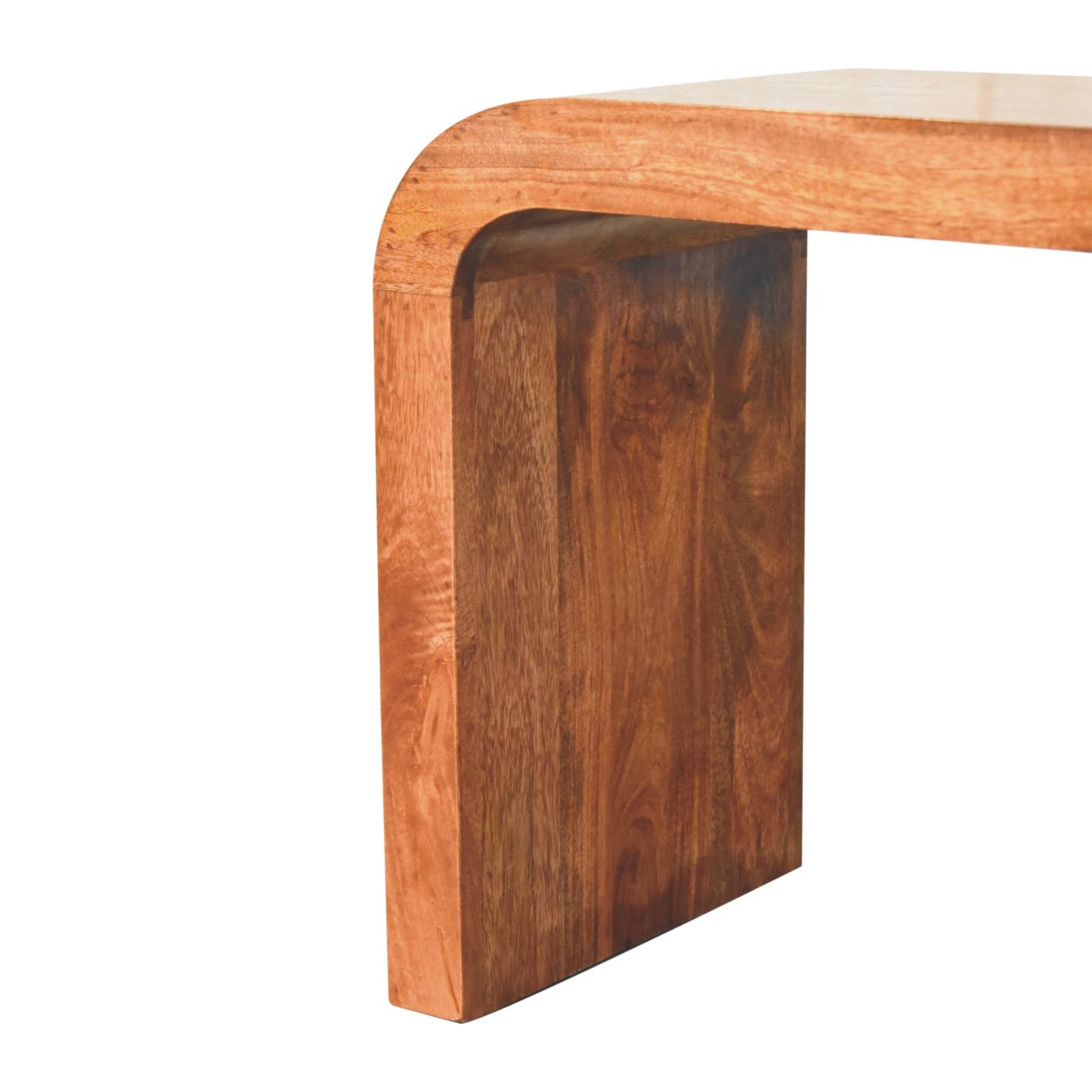 Solid Wood Honey Caramel Serenity Coffee Table