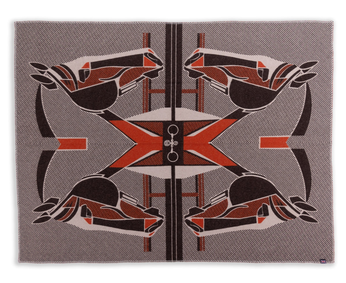 The Thoroughbred Throw – Extra-Fine Italian Merino Wool