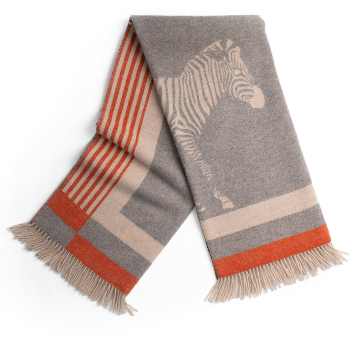 Savanna Equestrian Reversible Throw – Extra-Fine Italian Merino Wool