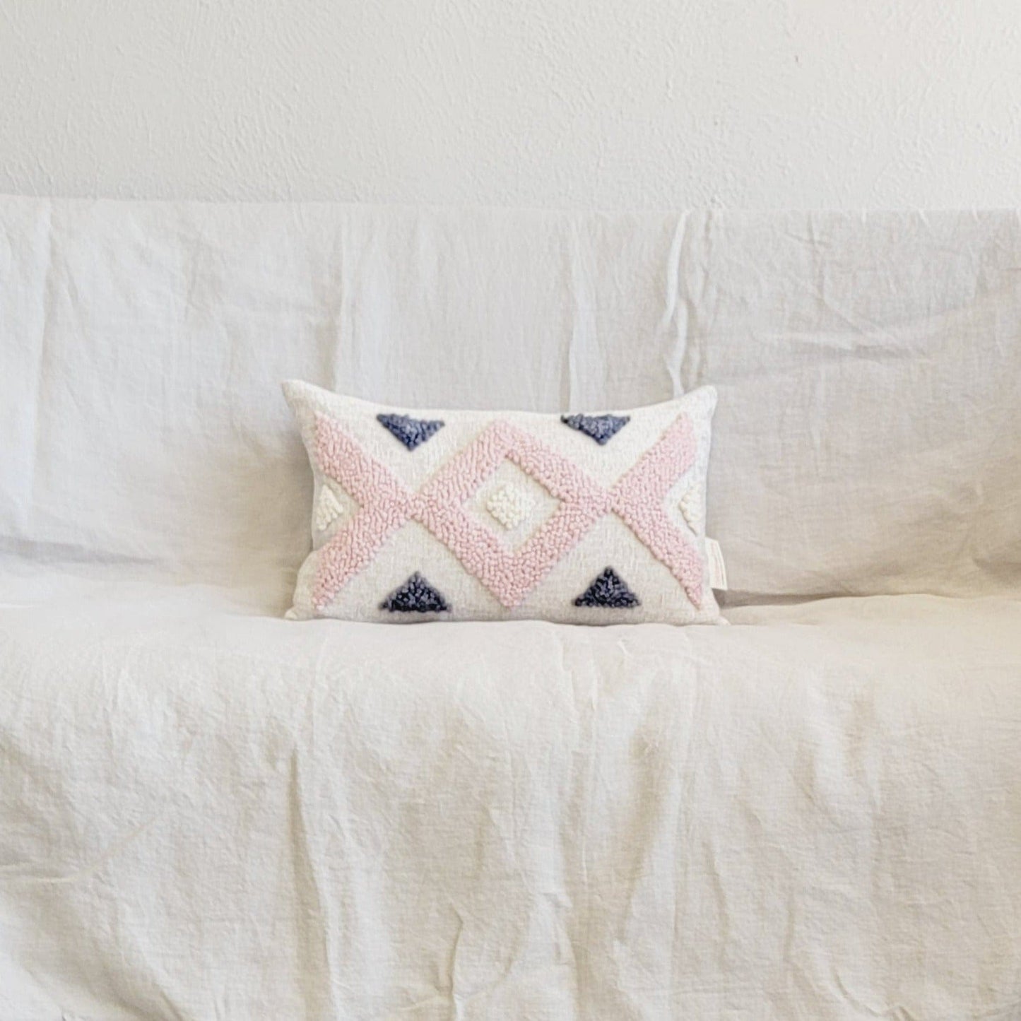 Quartz Cross Throw Pillow
