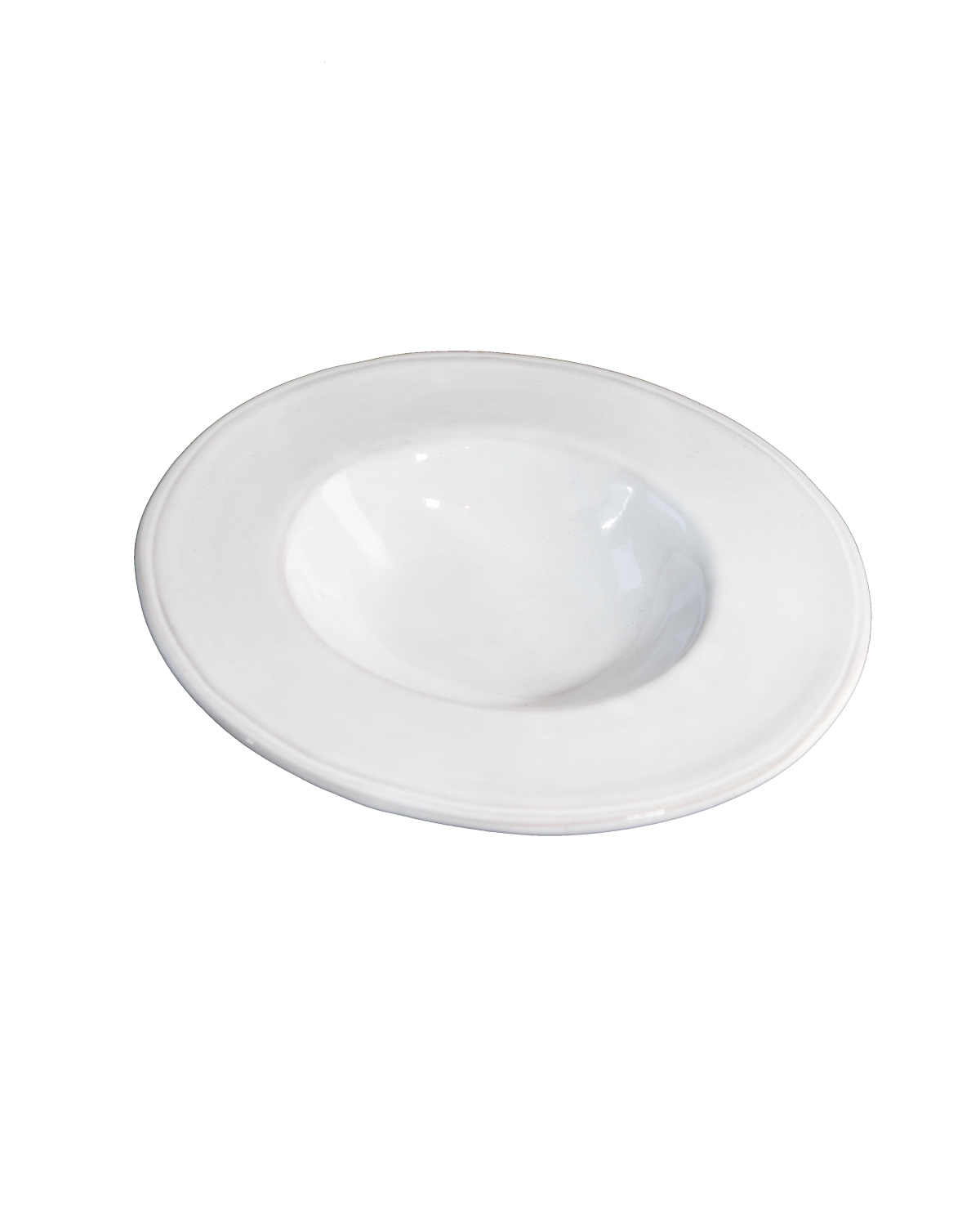 Milk White Ovals Bowl with Lip - Set of 4