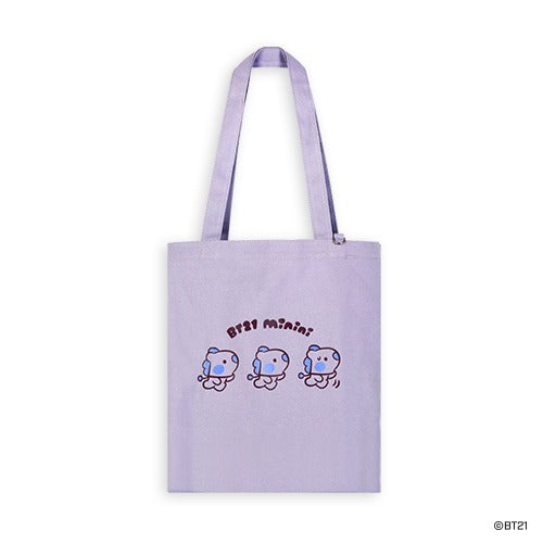 BTS  x BT21 Minini Canvas Bag And Pouch