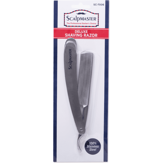 Scalpmaster Deluxe Stainless Steel Shaving Razor SC-7006
