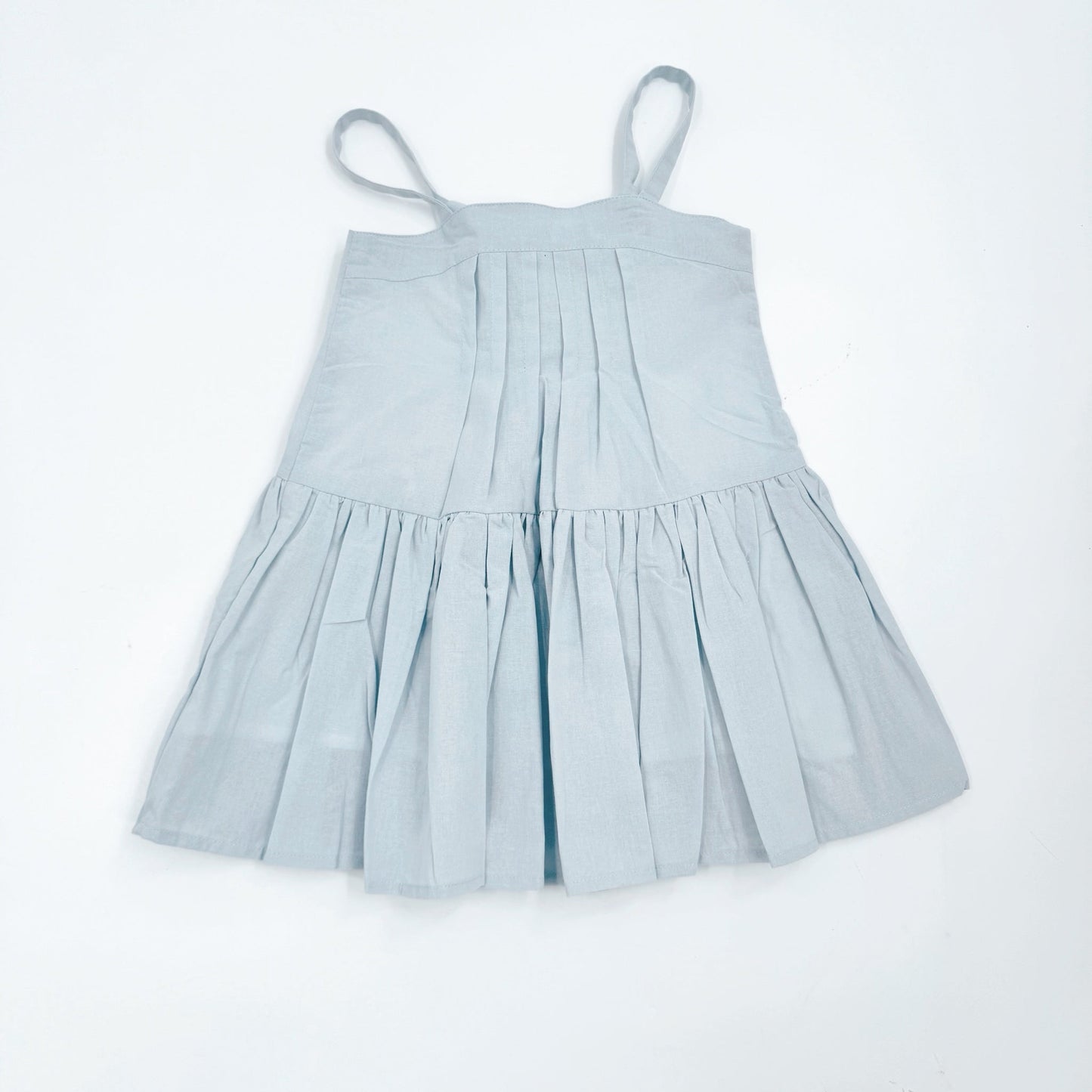 Hikari Pintuck Dress- Bleues