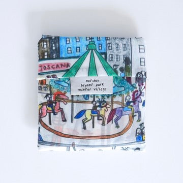 Bryant Park Winter Village Reusable Shopping Bag