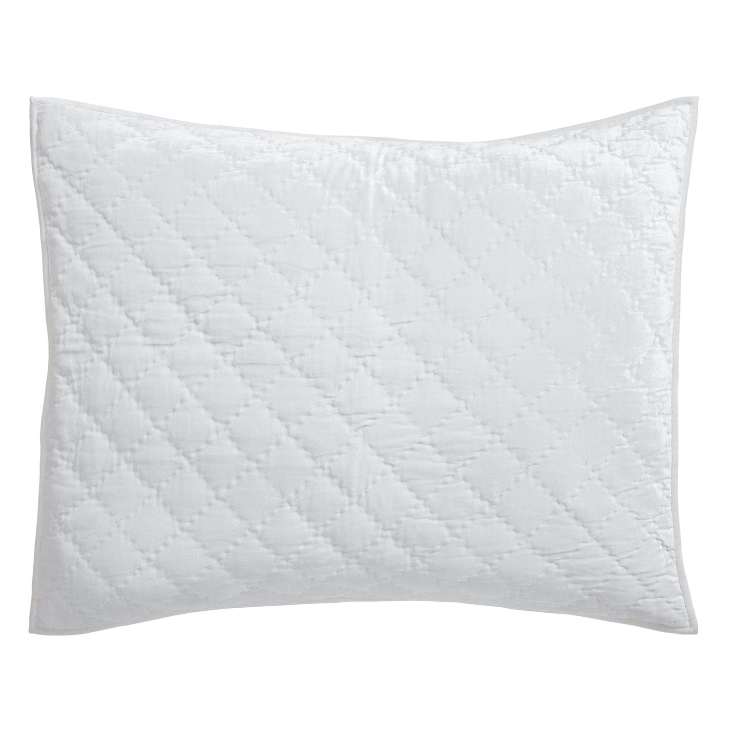 Clermont Diamond Velvet Quilt Sham