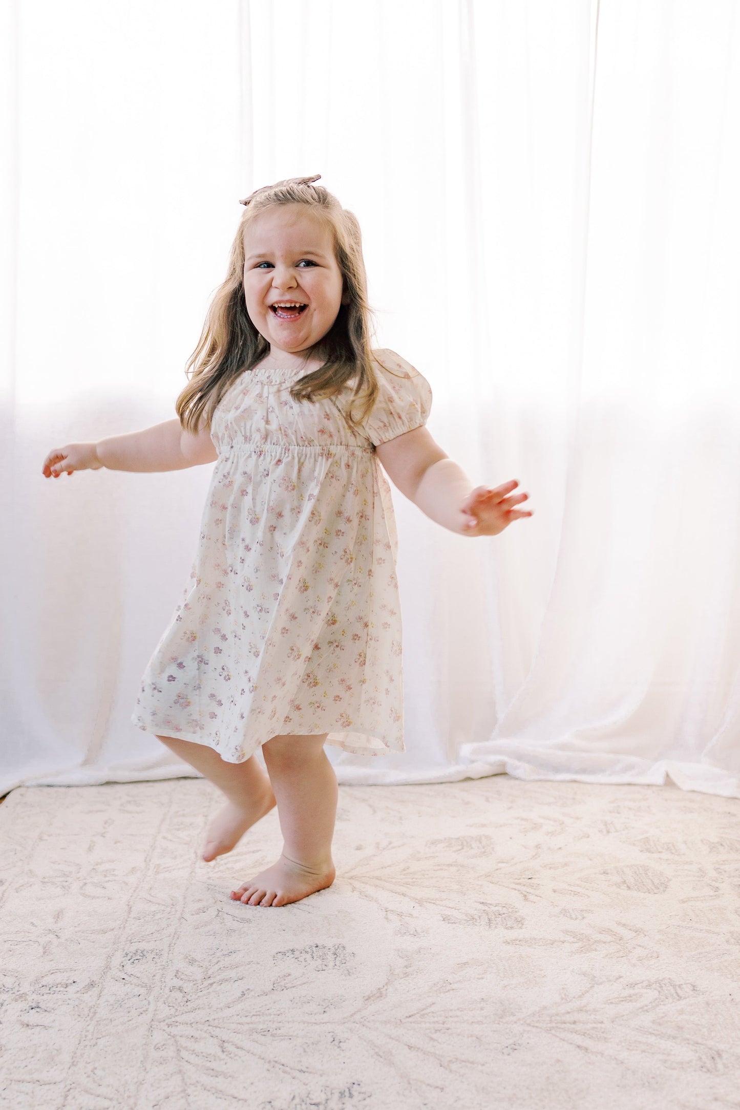 The Kennedi Dress- Spring Petal| Short Sleeve - Osadia Concept Store