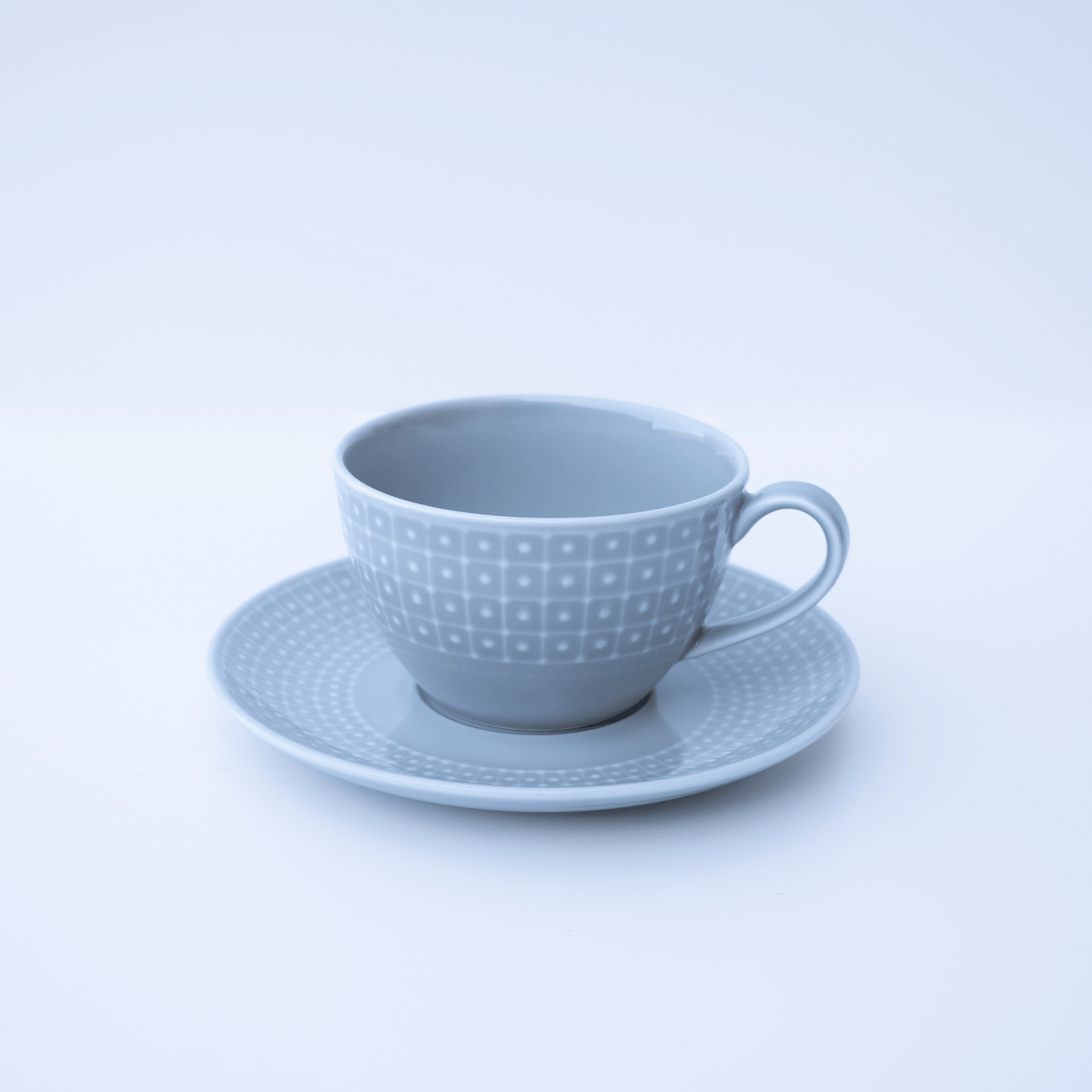 Cloud Porcelain Teacups, Set of 6