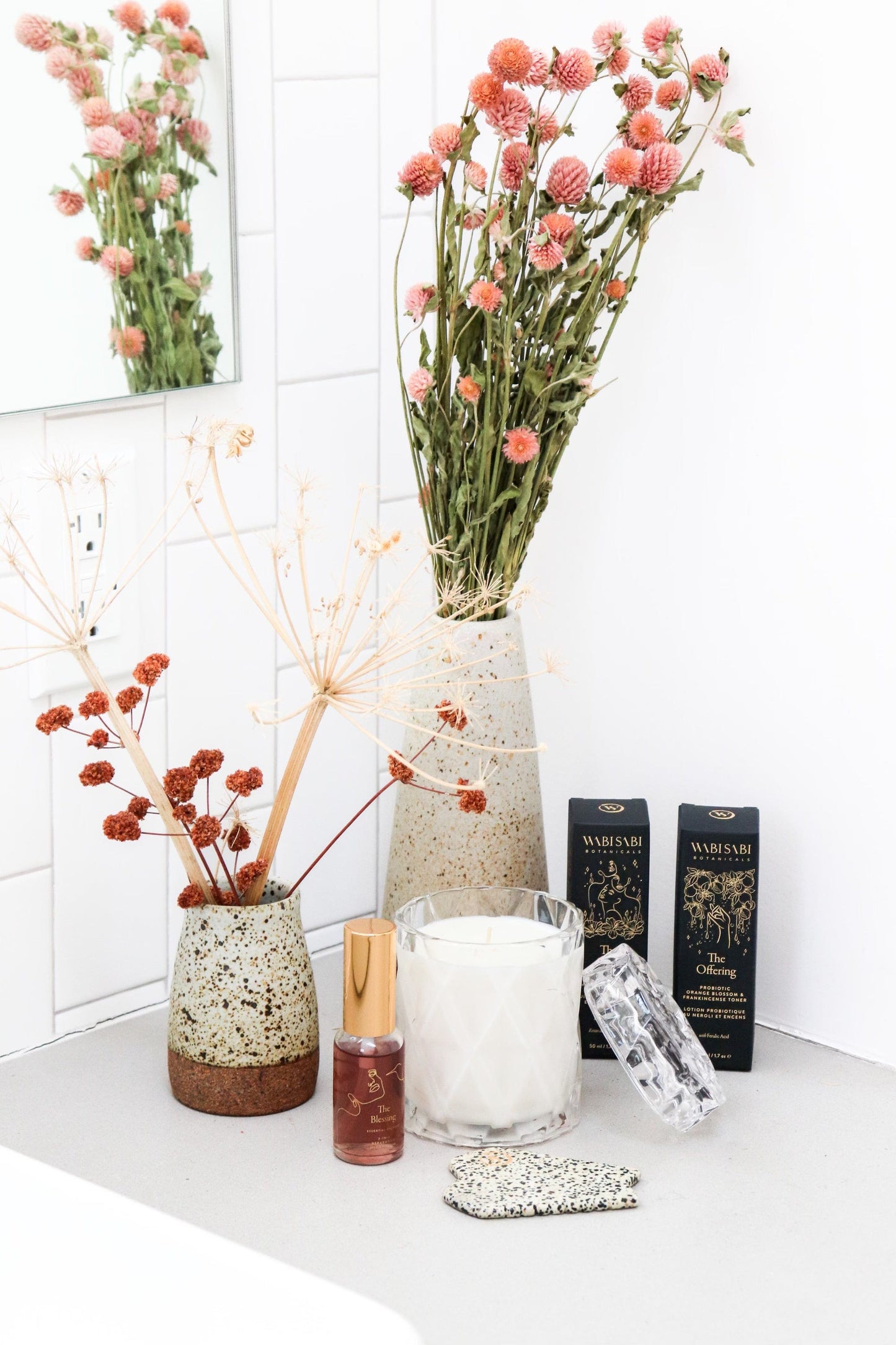 Rice Flower + Wood | 10.5 oz