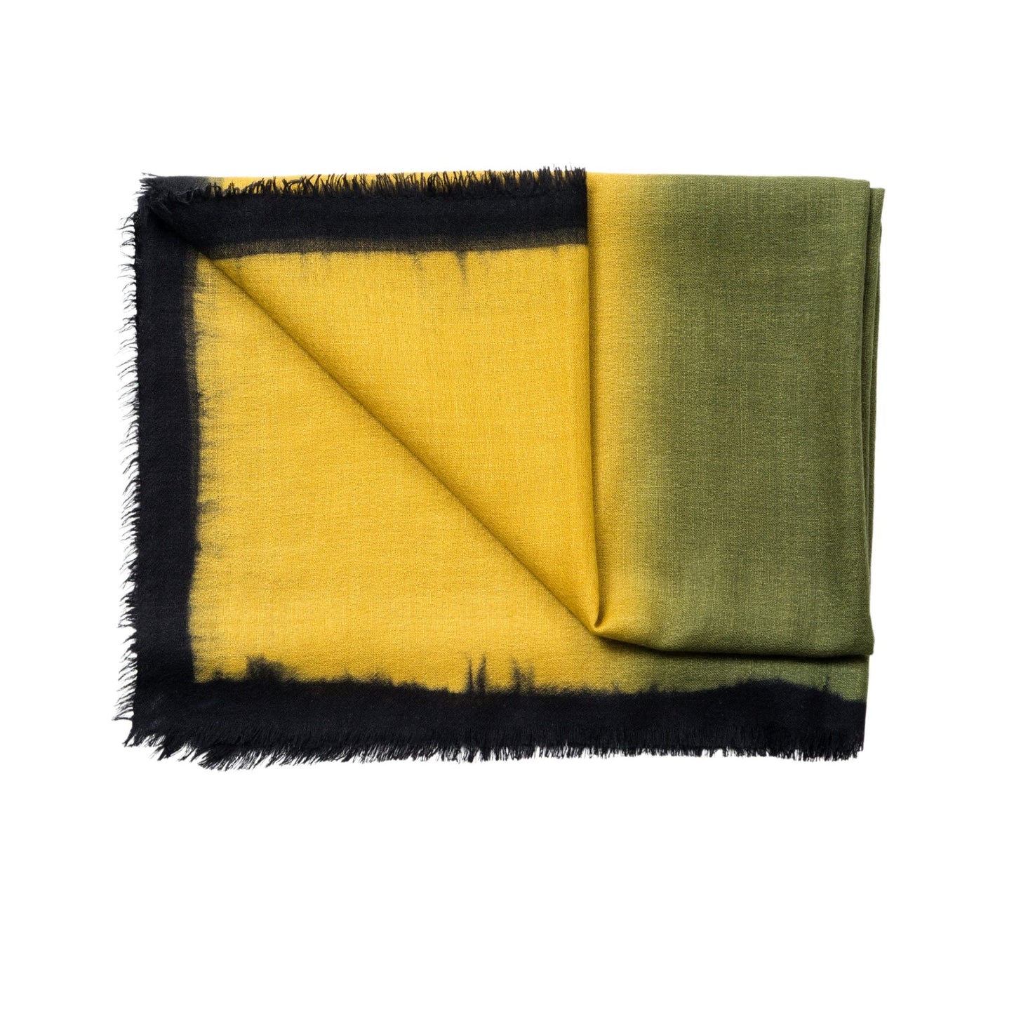 Iris Brown Cashmere Merino Handwoven Scarf