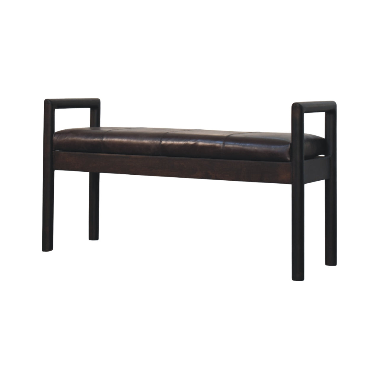 Solid Wood Gridline Bench