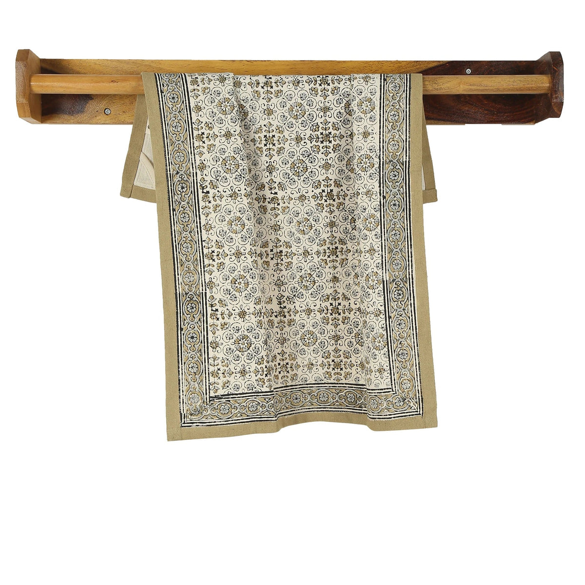 Cotton Kitchen Towel | Hand Block Printed | Lily