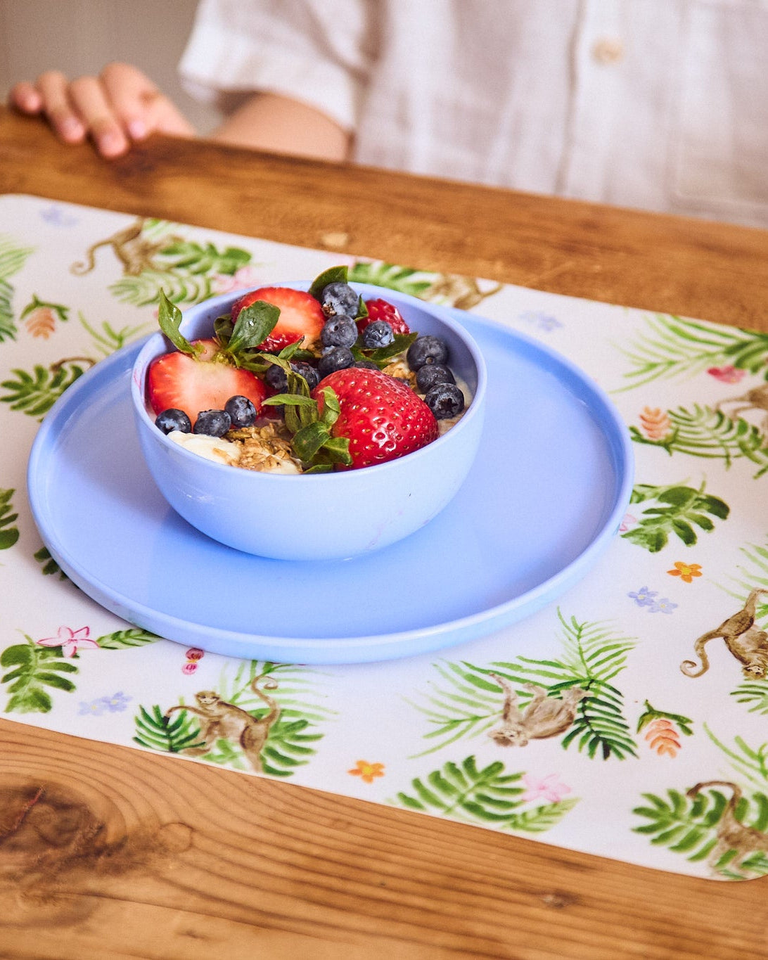 2 Plate Set | Blue