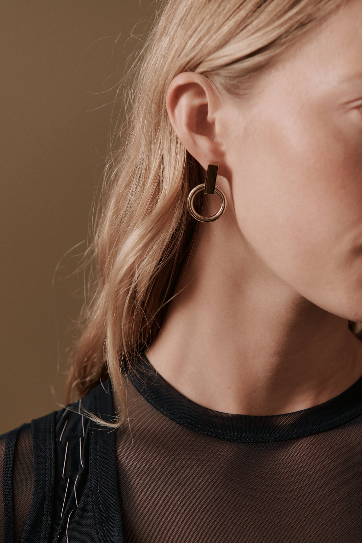 Sami Bar & Loop Earrings