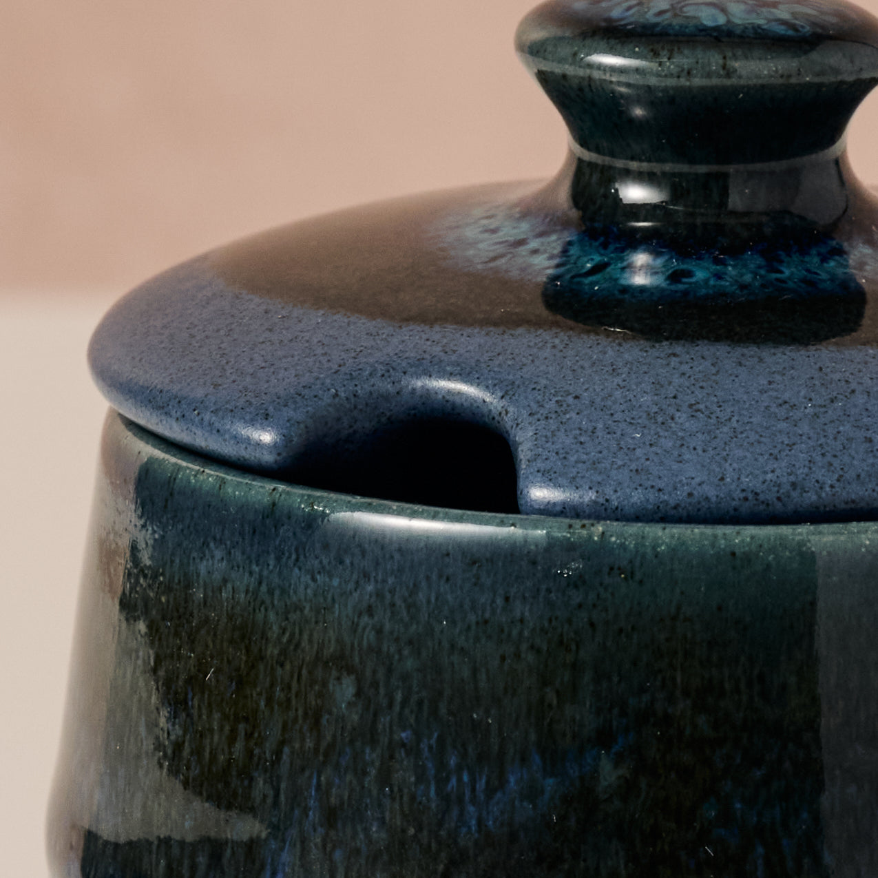 Jhapa Drip Glaze Cream & Sugar Set