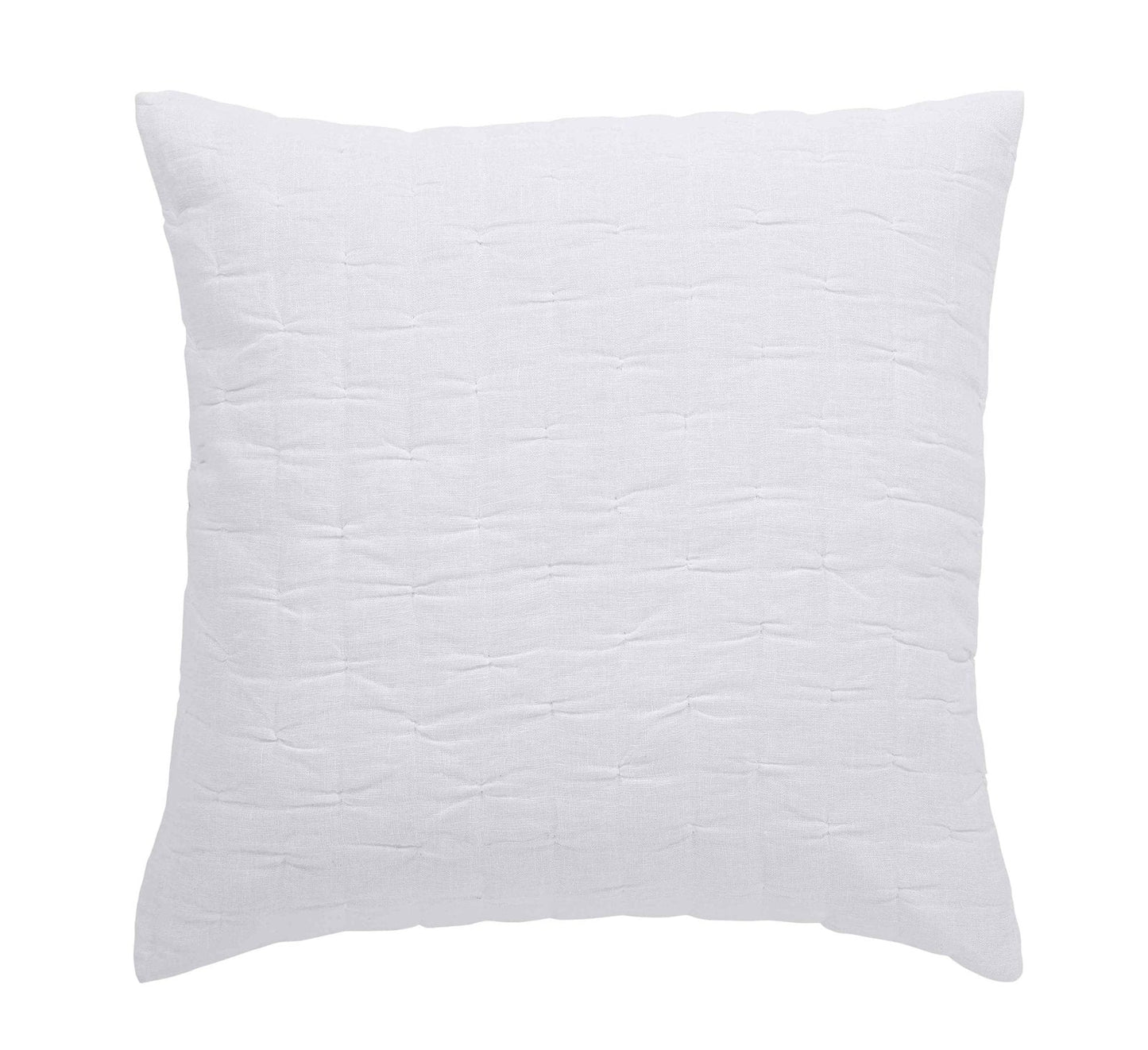 Sophie Hand Pinched Linen Quilt Sham - Clearance