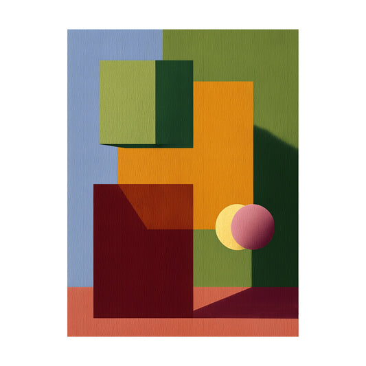 Form and Structure No. 11 — Geometric Abstract Art Print