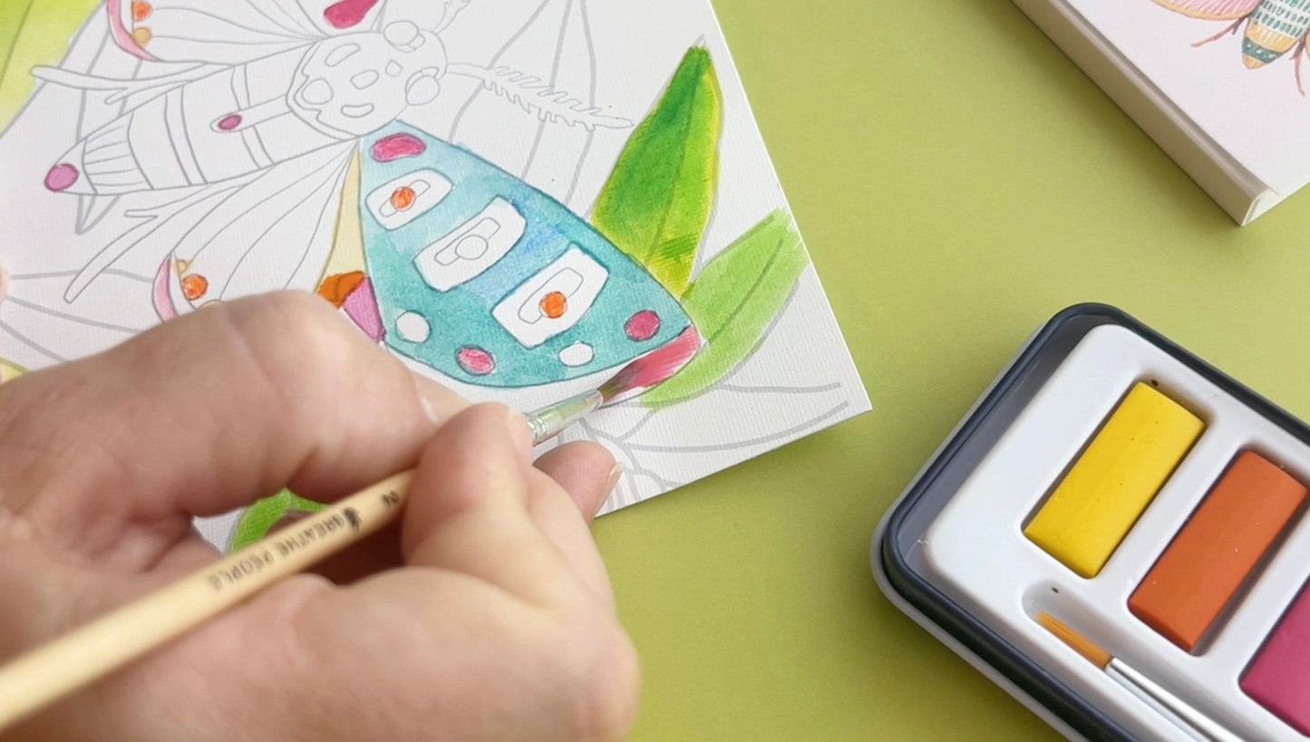 10 Minute Creative Escape Art Book — Nature Wonders