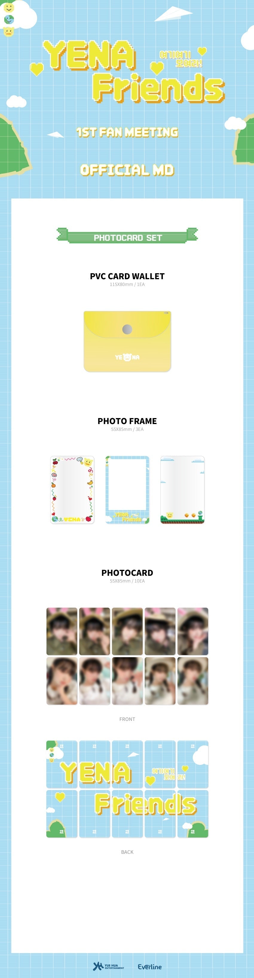 Yena Friends 1st Fan Meeting Merch