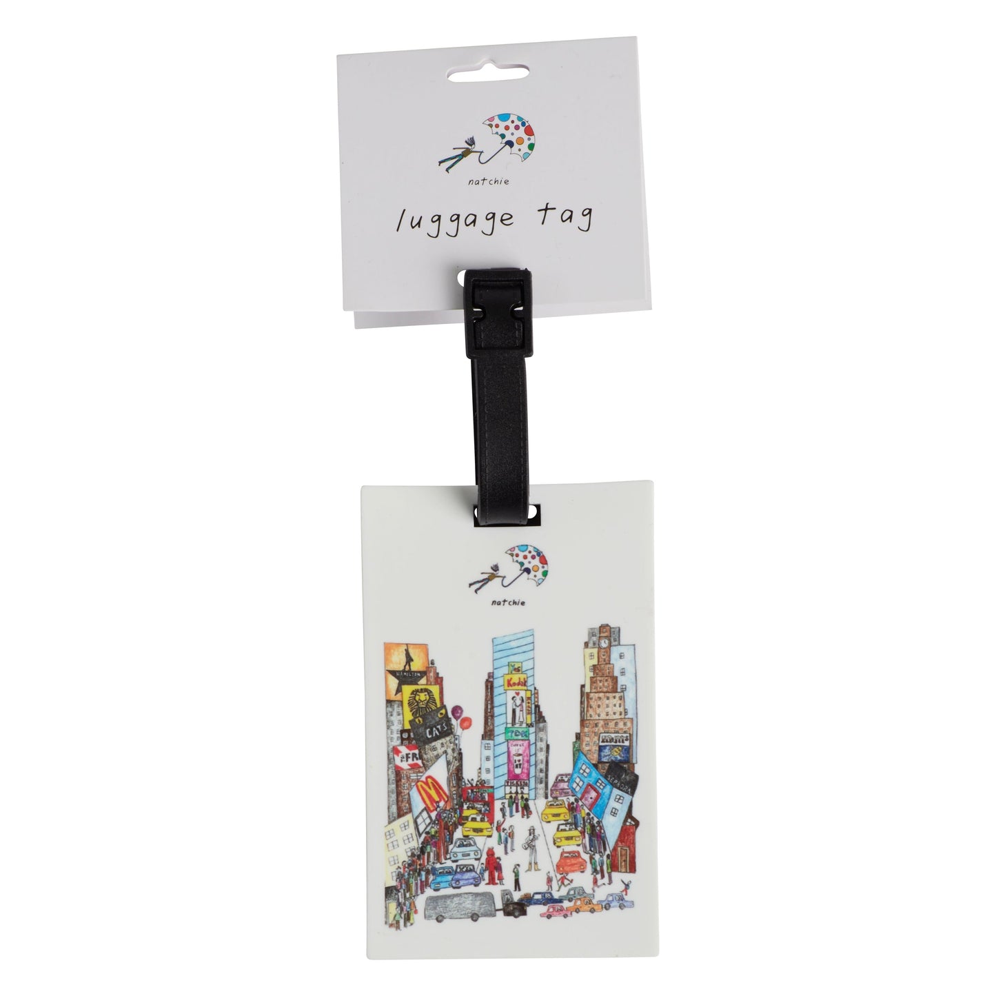Times Square Luggage Tag