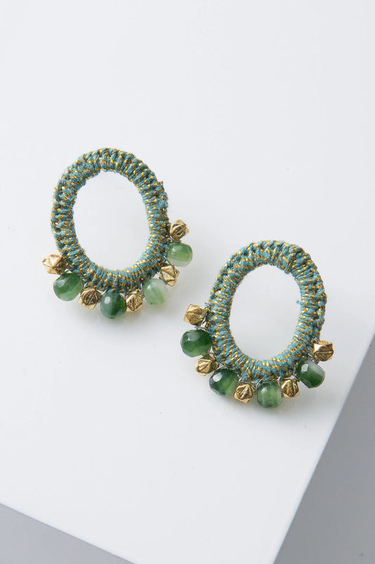 Anjana Crochet Midi Earrings