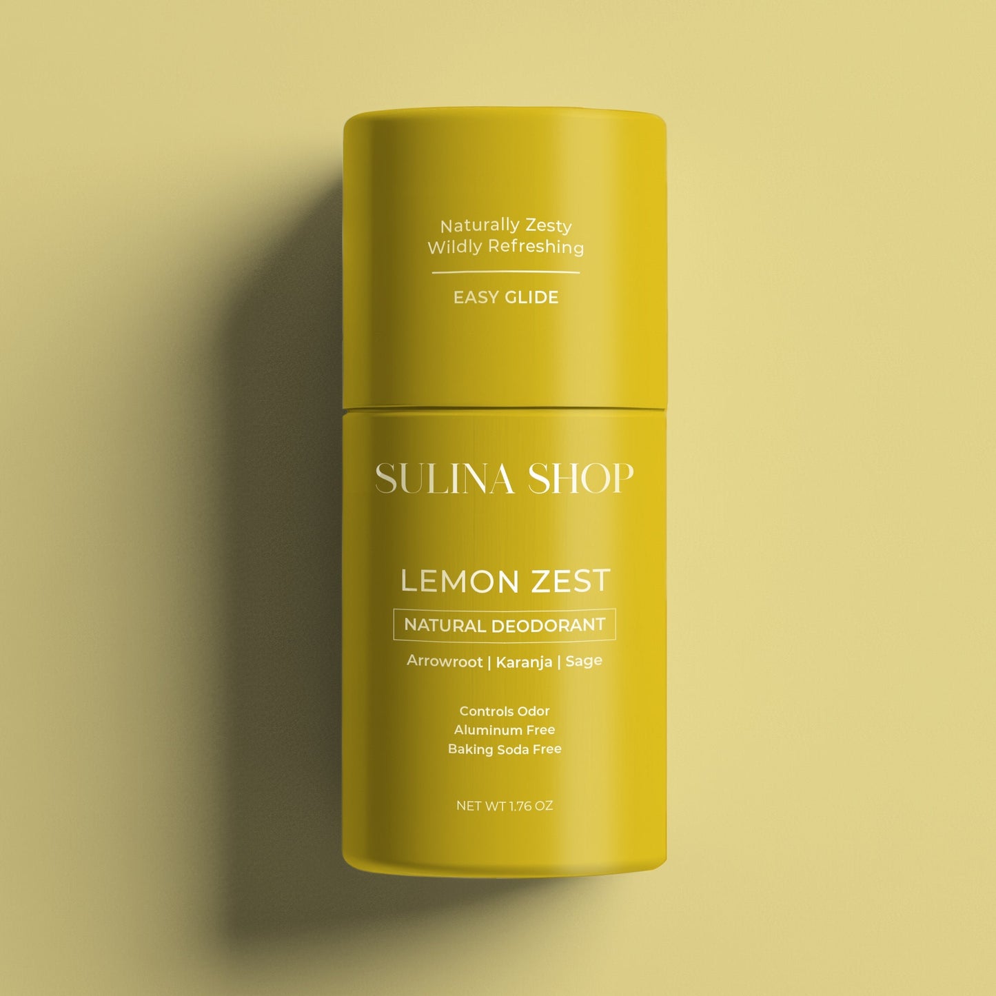Lemon Zest Natural Deodorant