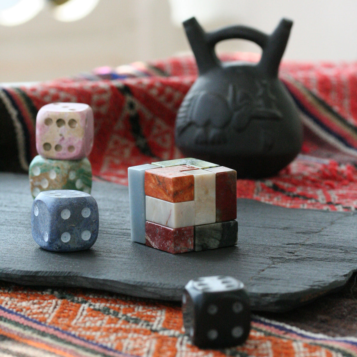 Gemstone Cube Puzzle