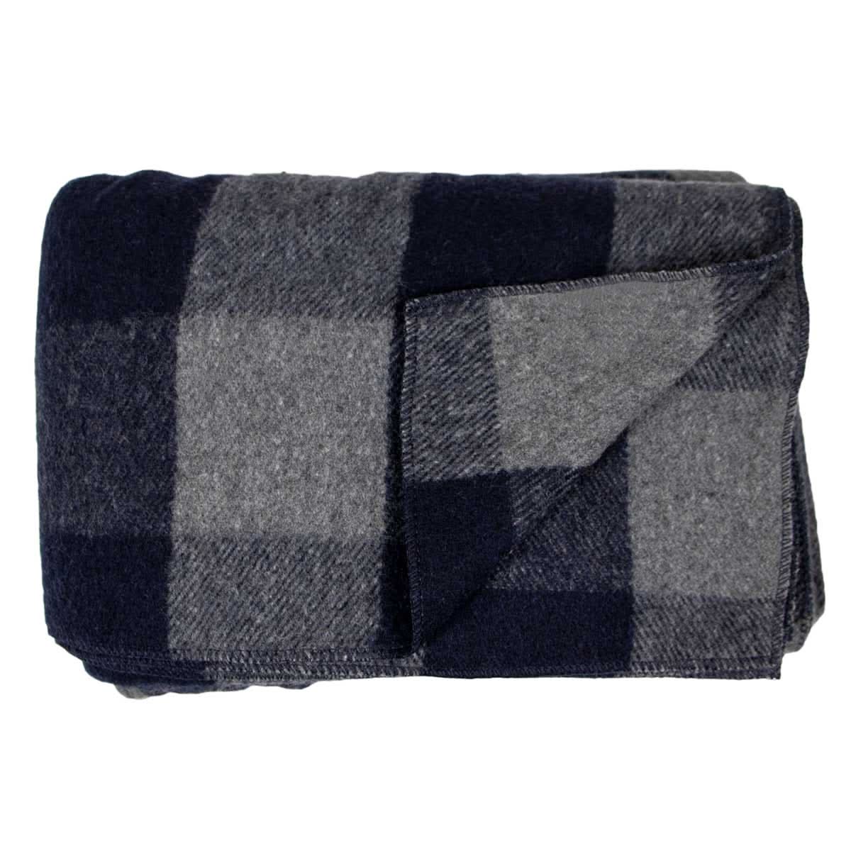 Wool Throw Blanket - White Mountain Woolen - Osadia Concept Store