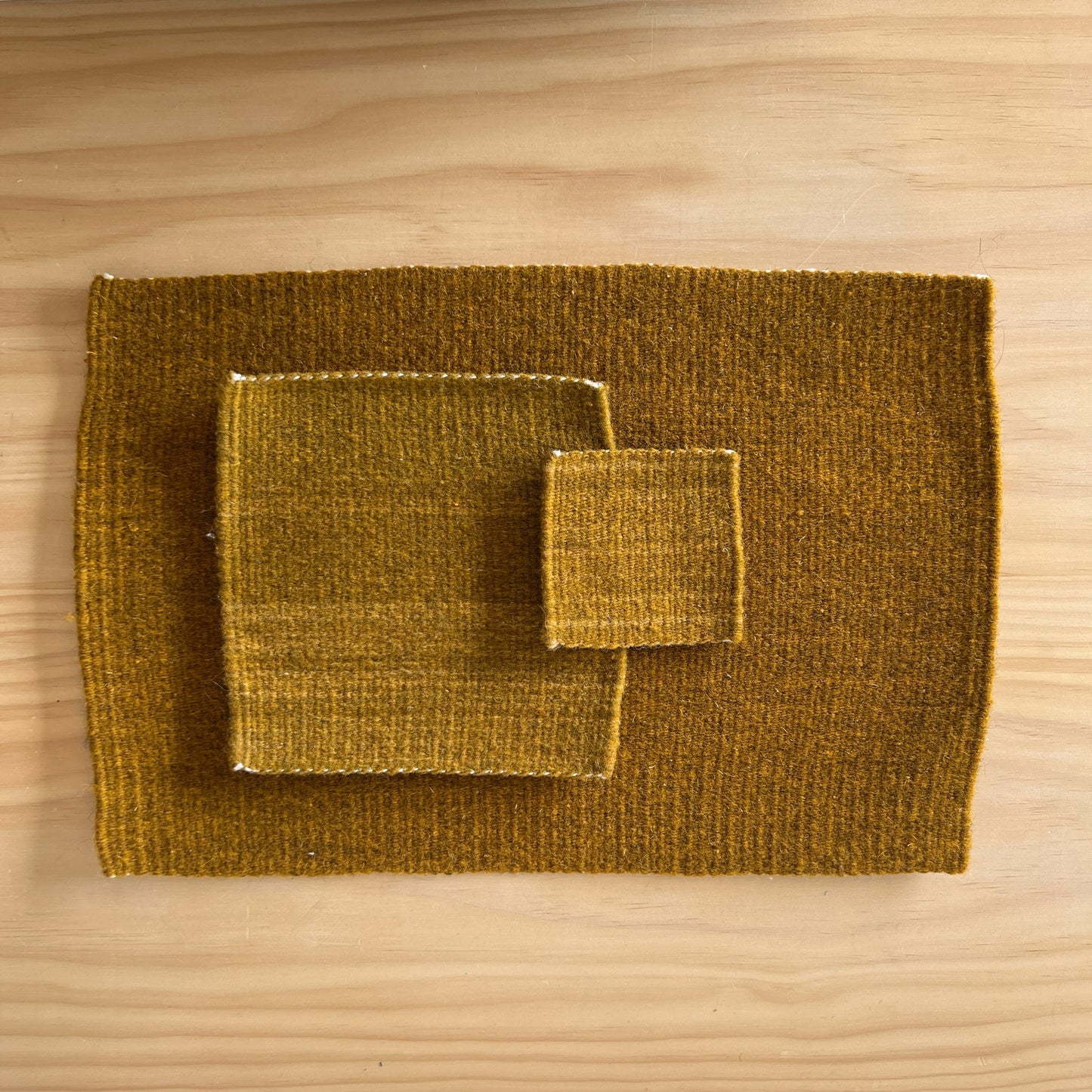 Handwoven Wool Coaster Set