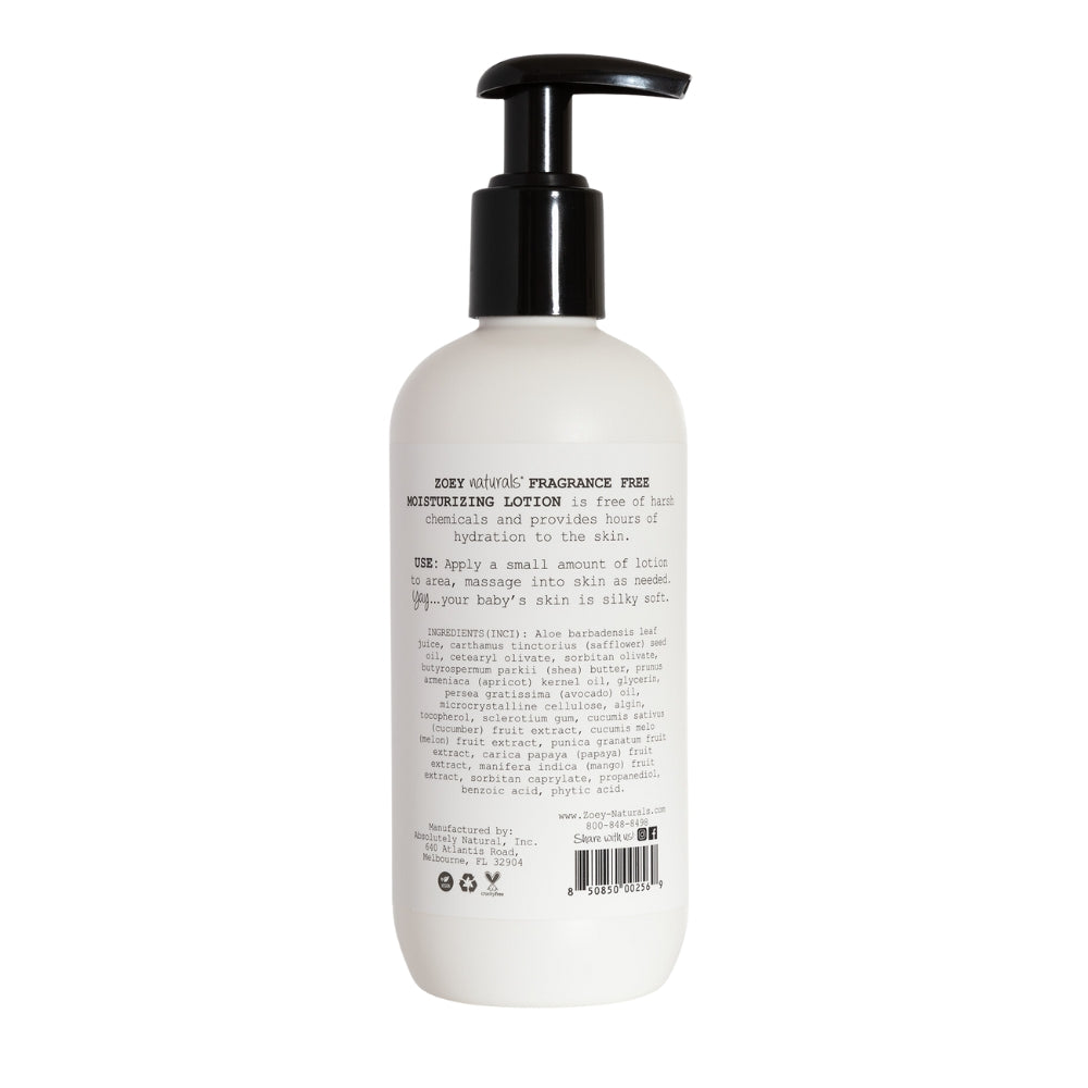 Fragrance Free Moisturizing Lotion